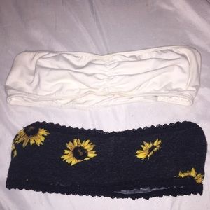 Forever 21 Cotton Bandeaus